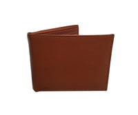 The BMF Plain Brown Leather Wallet