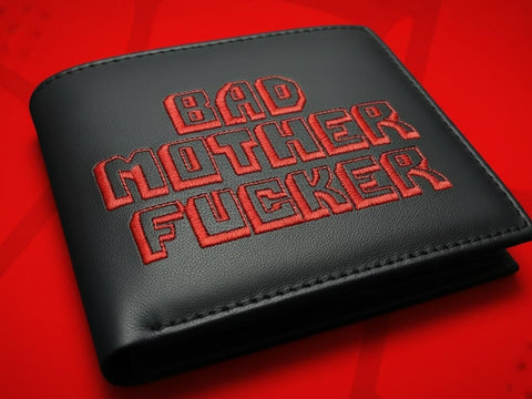 The Red BMF Leather Wallet "These are Friend Prices!"
