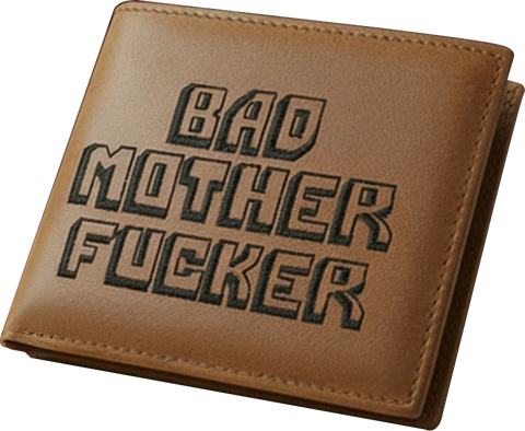 The Original BMF Brown Leather Wallet