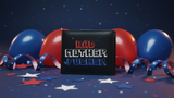 The BMF Wallet USA Red, White, & Blue Version Wallet "Proud to be"