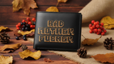 The Original BMF Leather Bifold Wallet VERSION BLACK