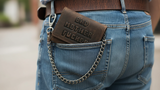 BMF Wallet Biker With Chain Rough Version