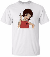 TRIXIE White T-shirt 100% Cotton Tee by BMF Apparel