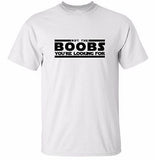 These are not the Boobs T Shirt 100% Cotton Tee by BMF Apparel