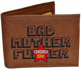 The Original BMF Brown Leather Wallet "Over there is Marilyn"