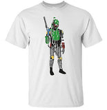 BOBA FETT T Shirt 100% Cotton Tee by BMF Apparel