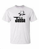 Godfather JABBA White T-shirt 100% Cotton Tee by BMF Apparel