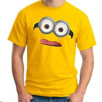 Minion Dave Sticking Tongue Out Pfftt! T Shirt 100% Cotton Tee by BMF Apparel