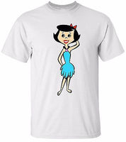 Betty T Shirt White 100% Cotton Tee by BMF Apparel