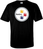 REEFERS Black T-Shirt 100% Cotton Tee by BMF Apparel