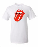 Rolling Stone "Lips" T Shirt 100% Cotton Tee by BMF Apparel