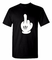Mickey Finger T Shirt 100% Cotton Tee by BMF Apparel