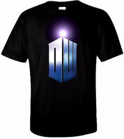 Dr. Who Glowing T Shirt 100% Cotton Tee by BMF Apparel