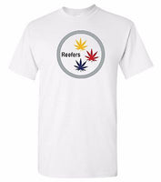 REEFERS White T-shirt 100% Cotton Tee by BMF Apparel