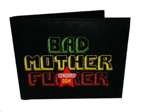 BMF Wallet Rasta Green, Yellow, & Red Version Wallet "MON"
