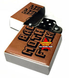 BMF Lighter Flip Top Style Metal Lighter