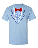 Classis Suit T-Shirt 100% Cotton Preshrunk Gildan Shirt
