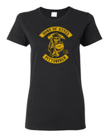 Sons of Steelers Tee Shirt Black 100% Cotton Ladies