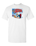Skyline Speed Racer T Shirt 100% Cotton Tee by BMF Apparel