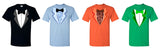 Classis Suit T-Shirt 100% Cotton Preshrunk Gildan Shirt